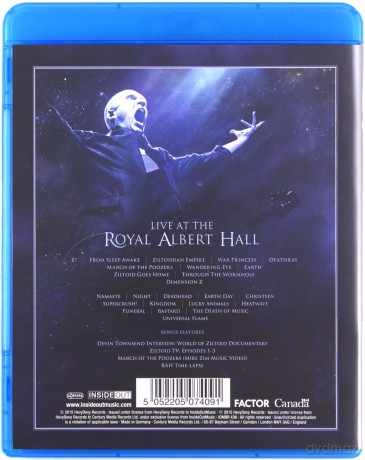 Devin Townsend Project: Devin Townsend Presents: Ziltoid Live at the Royal Albert Hall [Blu-Ray]