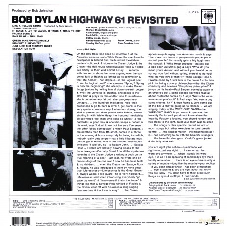 Bob Dylan: Highway 61 Revisited [Winyl]