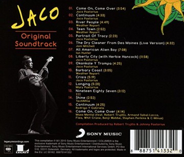 JACO soundtrack [CD]