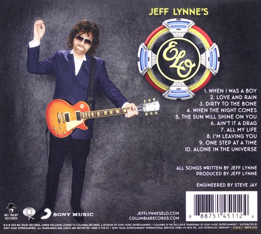 ELO: Jeff Lynne's ELO - Alone in the Universe [CD]