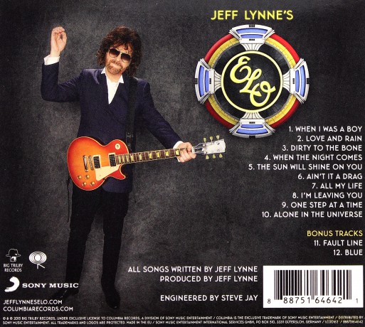 ELO: Jeff Lynne's ELO - Alone in the Universe [CD]