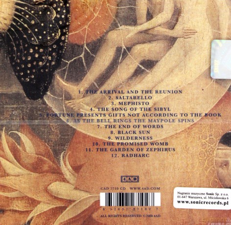 Dead Can Dance: Aion (Remastered) 2008 [CD]