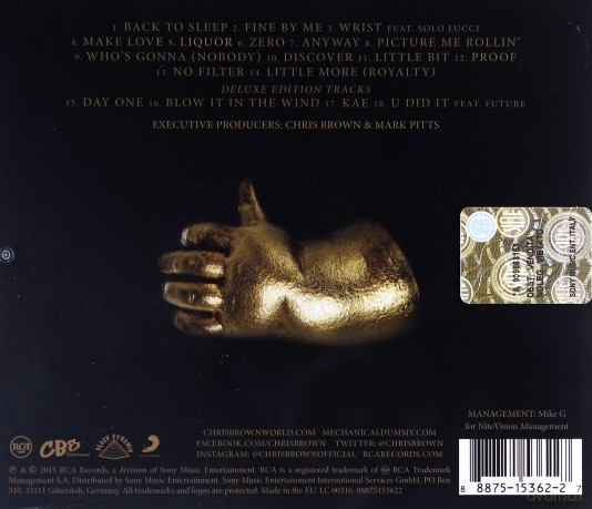 Chris Brown: Royalty (Deluxe) [CD]