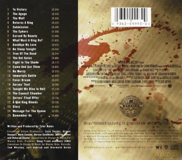 300 soundtrack (Trzystu) (digipack) (Tyler Bates) [CD]