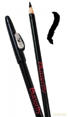 Butterfly Kredka do oczu i ust czarna 1.2 g