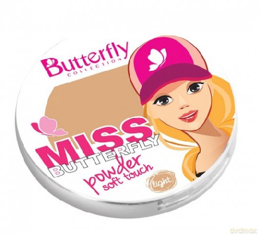 Butterfly Puder Miss Butterfly nr 1 Light 10 g