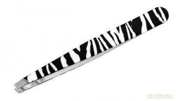 Ingrid Accessories Pęseta skośna z wzorem (9000)
