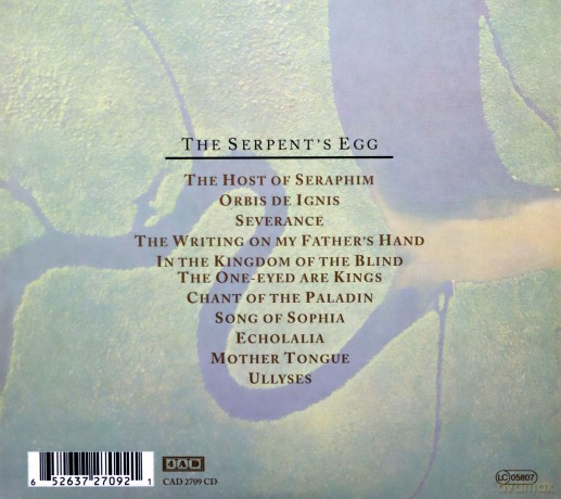 Dead Can Dance: The Serpent's Egg (Remastered) 2008 [CD]