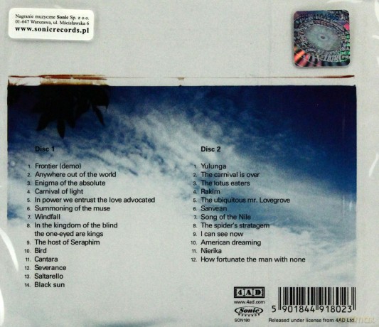 Dead Can Dance: Wake - Best Of... 2003 [2CD]