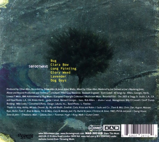 Fifty Foot Wave: Bug [CD]