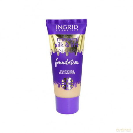Ingrid Fluid MINERAL SILK&LIFT nr 031 złocisty beż 30 ml