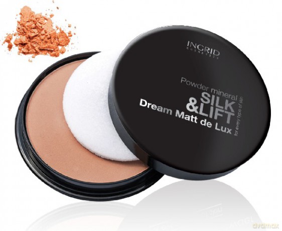 Ingrid Puder Mineral Silk&Lift Dream Matt De Lux nr 022 17 g