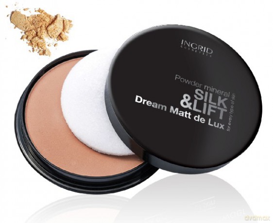 Ingrid Puder Mineral Silk&Lift Dream Matt De Lux nr 023 17 g