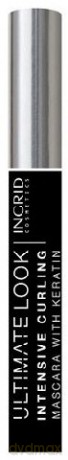 Ingrid Ultimate Look Maskara podkręcająca czarna 12 ml