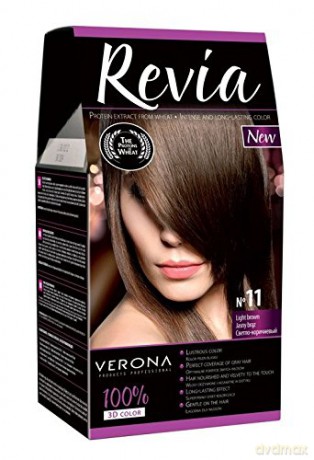 Verona Farba do włosów nr 11 jasny brąz 50 ml