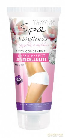 Verona Spa&Wellness 4D Profesjonalny koncentrat do ciała z efektem lasera. Wyszczuplanie antycellulit 200 ml