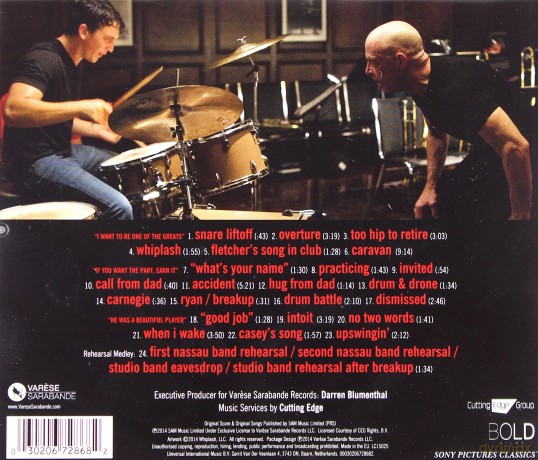 Whiplash Soundtrack [CD]