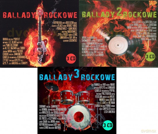 Ballady rockowe 1-3 Pakiet (3xBOX) [9CD]