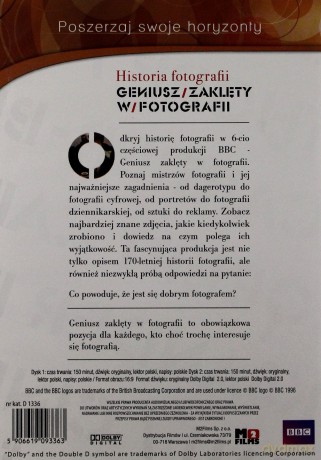 Historia fotografii: Geniusz zaklęty w fotografii (BBC) [2DVD]