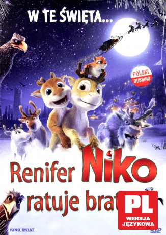 Renifer Niko ratuje brata [DVD]