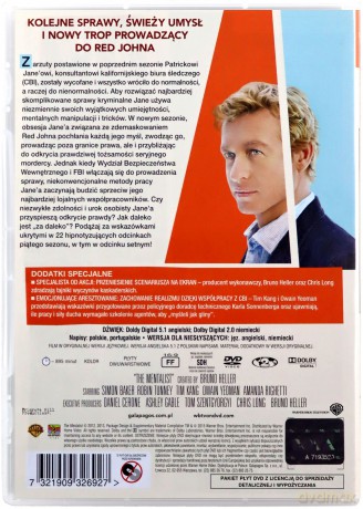 Mentalista sezon 5 [5DVD]