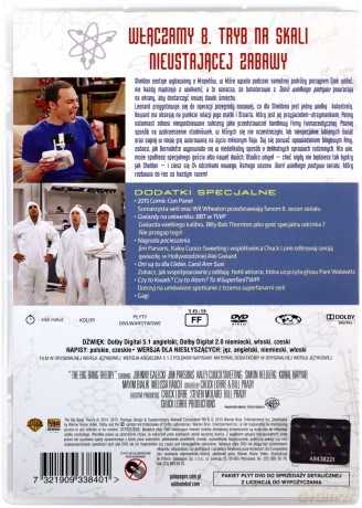 Teoria Wielkiego Podrywu Sezon 8 [3DVD]