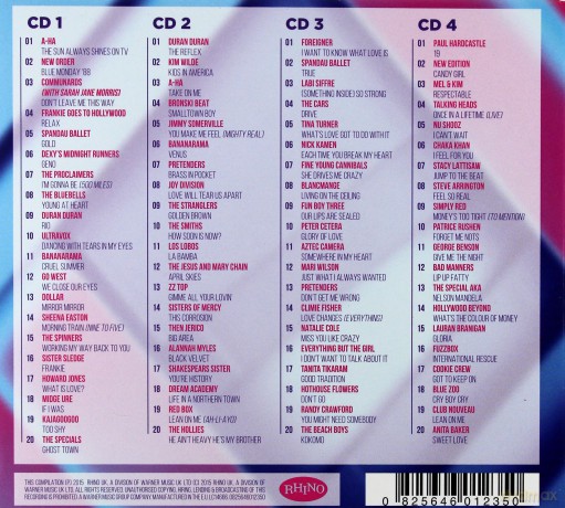 80 Hits Of The 80 [4CD]