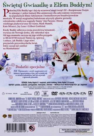 Elf: Rozśpiewane Święta [DVD]