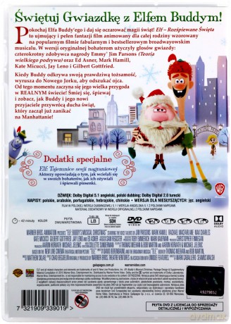 Elf: Rozśpiewane Święta [DVD]
