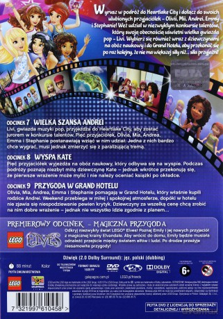 LEGO Friends część 3 (odcinki 7-9) [DVD]