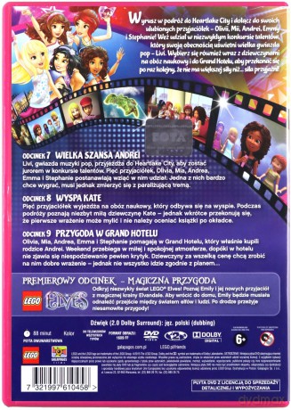 LEGO Friends część 3 (odcinki 7-9) [DVD]