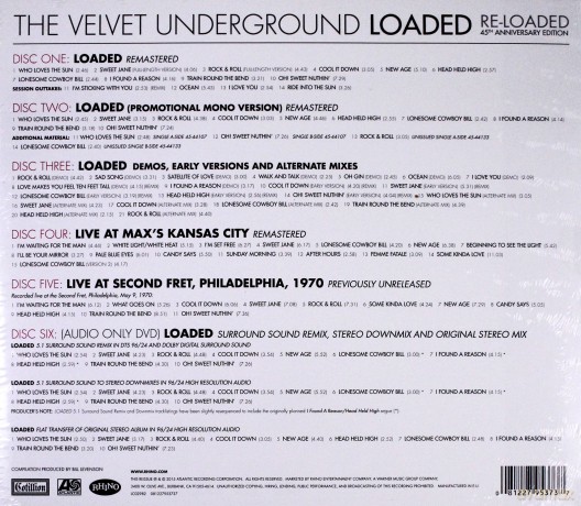The Velvet Underground: Loaded: Re-Loaded 45th Anniversary Edition [BOX] [6CD]