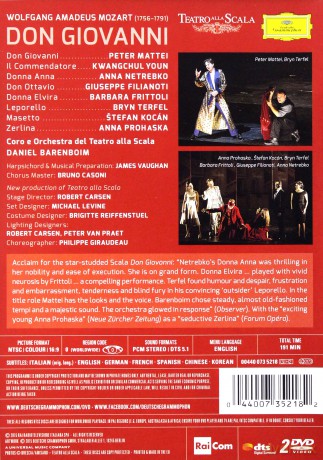 Bryn Terfel: Mozart Don Giovanni [2DVD]