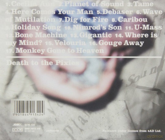 The Pixies: Death To The Pixies [CD]