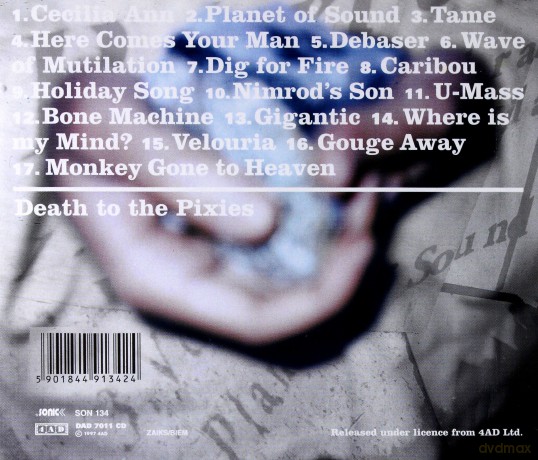 The Pixies: Death To The Pixies [CD]