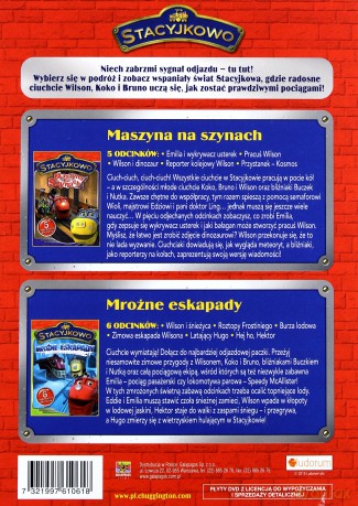Stacyjkowo: 2-Pak Świąteczny: Maszyna na Szynach + Mroźne Eskapady [2DVD]