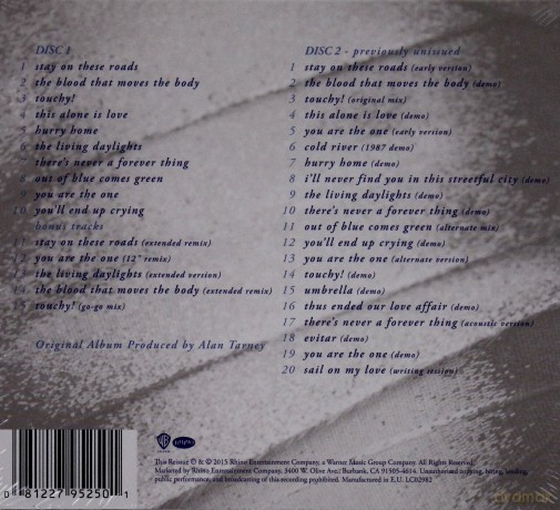 A-Ha: Stay On These Roads (Deluxe Edition) [2CD]