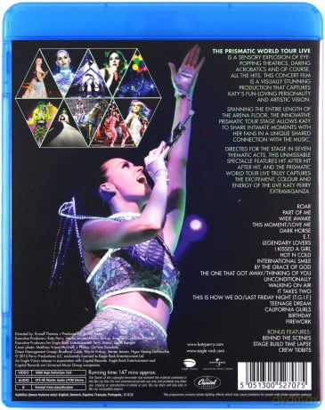 Katy Perry: The Prismatic World Tour Live [Blu-Ray]