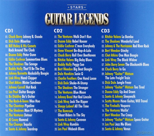 Stars Of Guitar Legends [3CD]