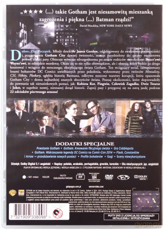 Gotham Sezon 1 [6DVD]
