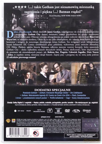 Gotham Sezon 1 [6DVD]