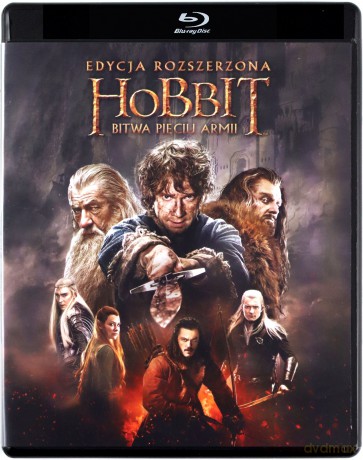 Hobbit: Bitwa Pięciu Armii Wydanie Rozszerzone [3xBlu-Ray]