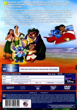 Lilo i Stich 2: Mały Feler Sticha (Disney) [DVD]