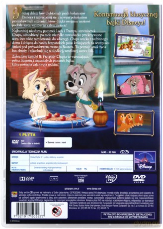 Zakochany Kundel 2: Przygody Chapsa (Disney) [DVD]