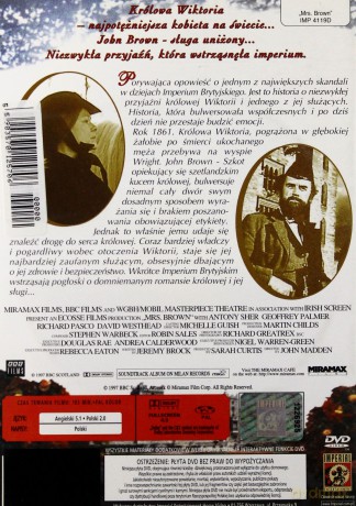 Jej wysokość Pani Brown [DVD]