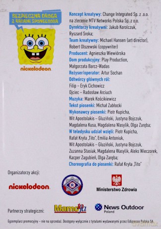 Bezpieczna droga z radami Spongeboba [DVD]