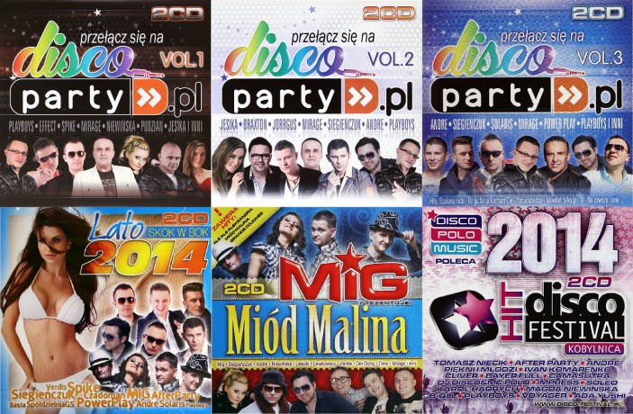 Disco Polo Party, Lato, MIG, Festiwal Kobylnica [12CD]