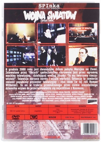 Wojna światów. Następne stulecie [DVD]