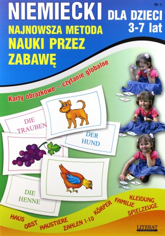 Niemiecki dla dzieci 3-6 lat. Zabawy dla malucha [KSIĄŻKA]