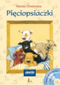 Pięciopsiaczki - Wanda Chotomska (twarda) [KSIĄŻKA]+[CD]